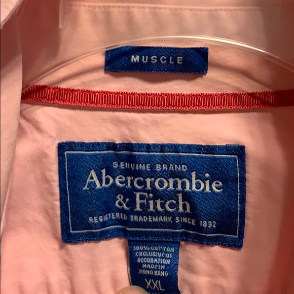 Abercrombie button down XXL muscle - Picture 2 of 2